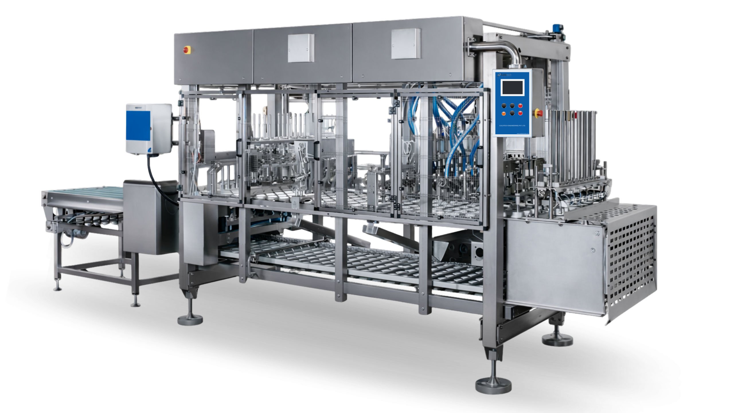 Ice Cream Cup And Cone In-Line Filler